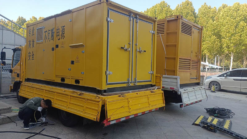 河北柴油发电机组和UPS电源配合使用时的注意事项